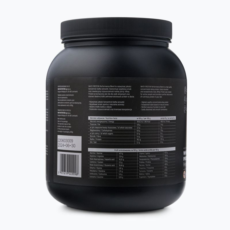 Proteine del siero del latte Raw Nutrition Vanilla 900 g 3