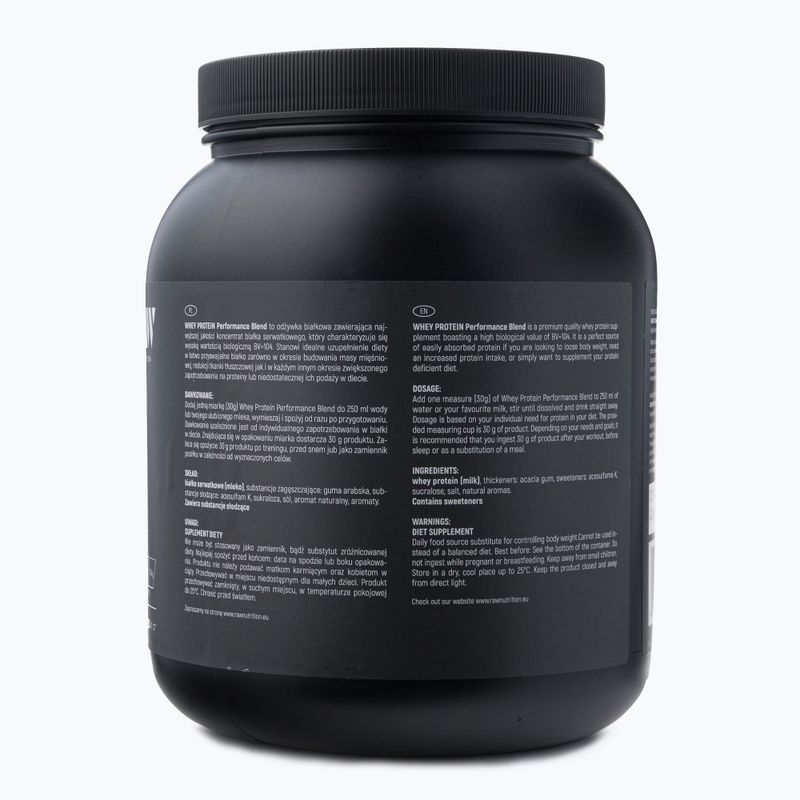 Proteine del siero di latte Raw Nutrition al cocco 900 g 2