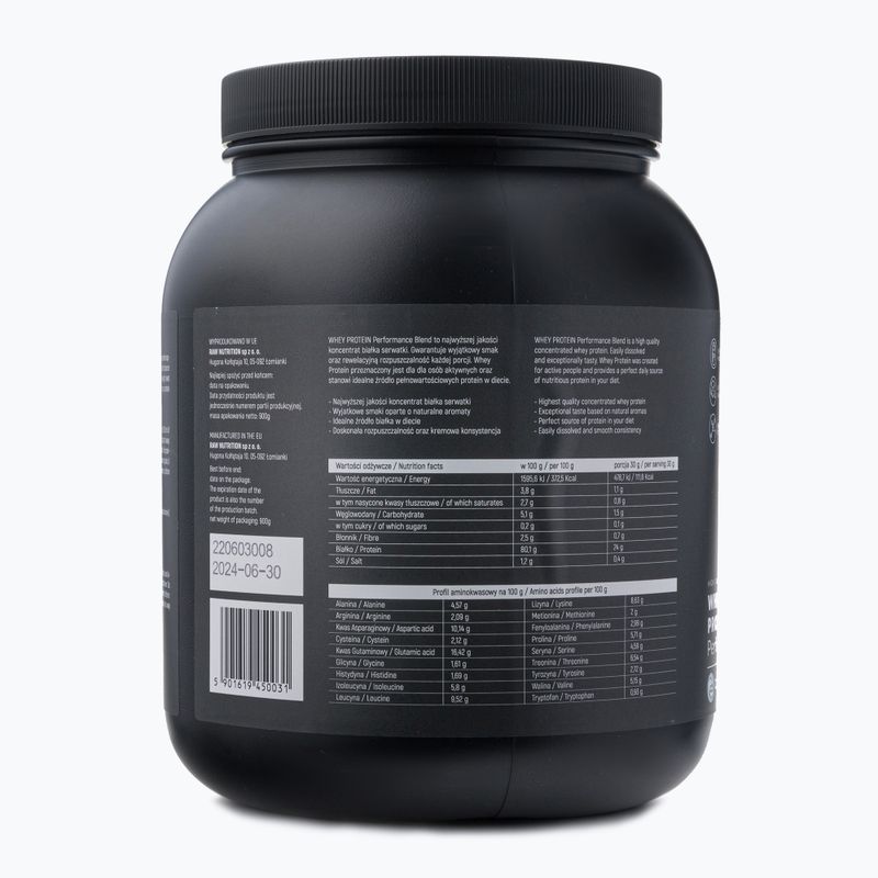 Proteine del siero di latte Raw Nutrition al cocco 900 g 3