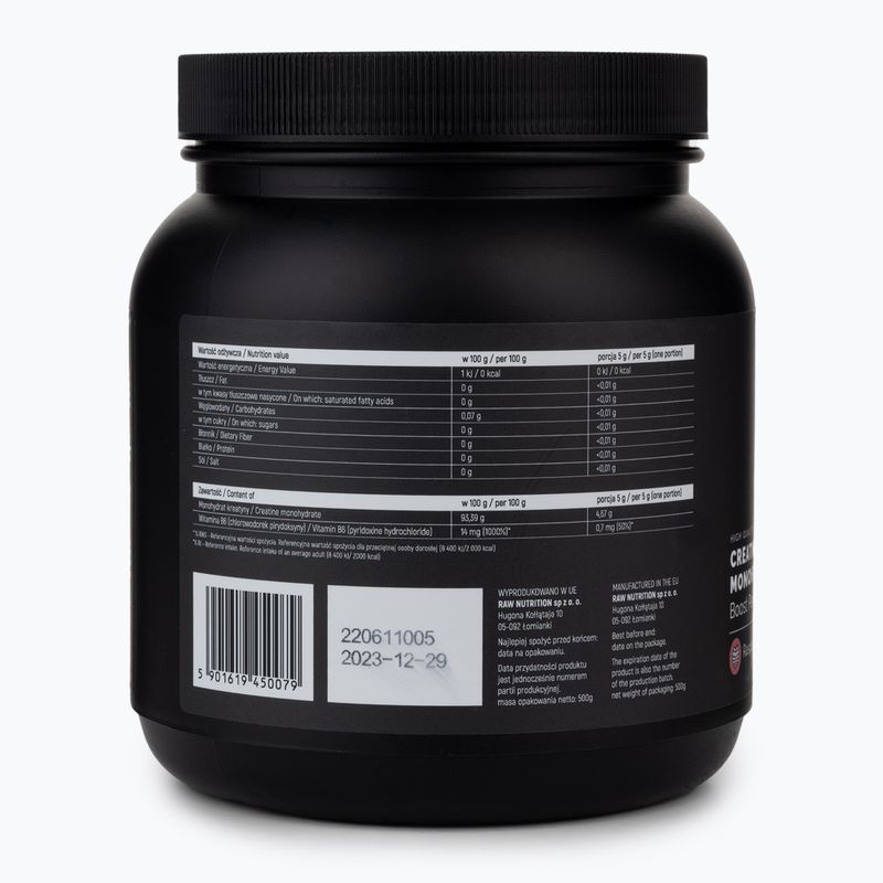 Raw Nutrition Creatina monoidrato al lampone 500 g 2