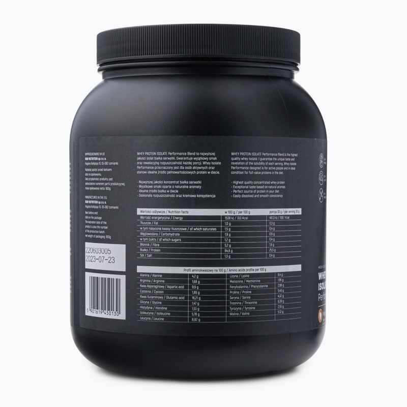 Proteine del siero del latte isolate Raw Nutrition Mango 900 g 3