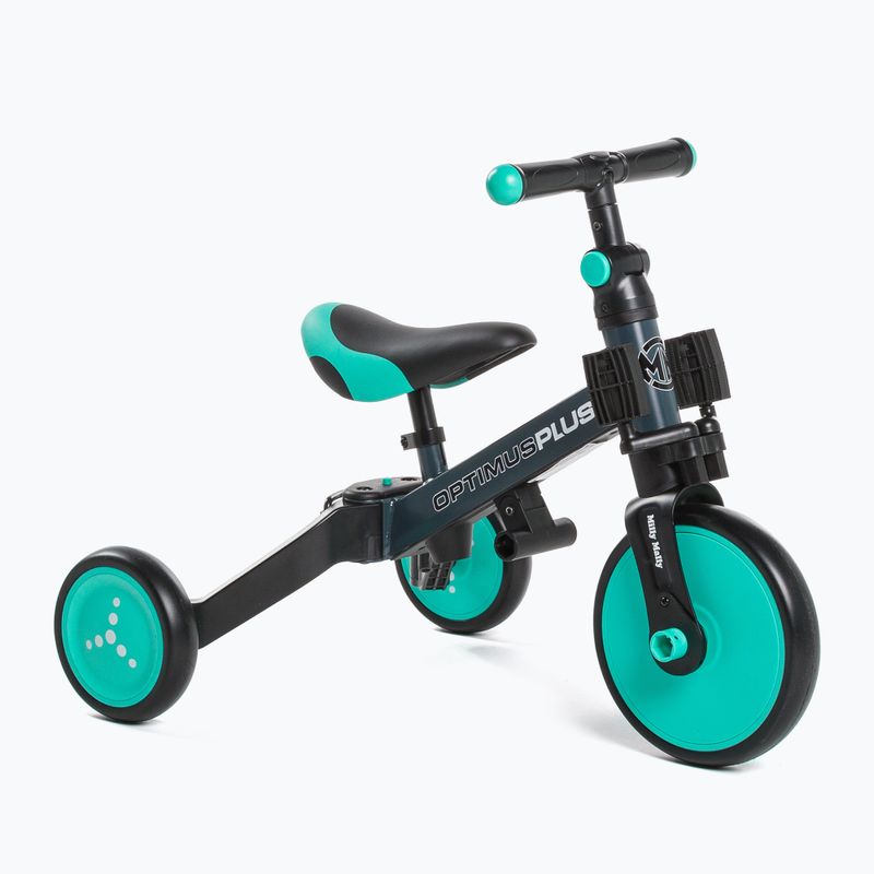 Milly Mally 4in1 triciclo Optimus Plus menta 6