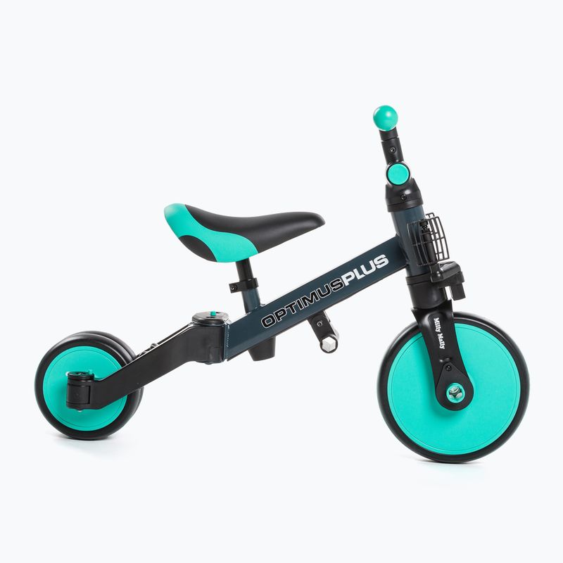 Milly Mally 4in1 triciclo Optimus Plus menta 8