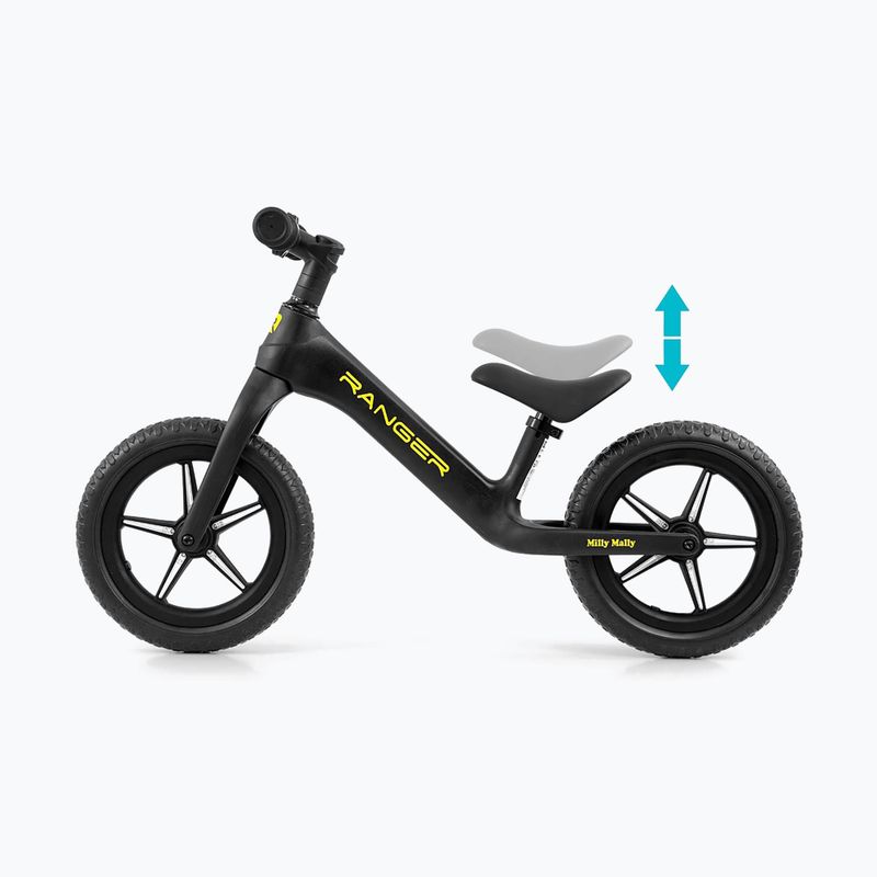 Bicicletta senza pedali Milly Mally Ranger Flash black 7