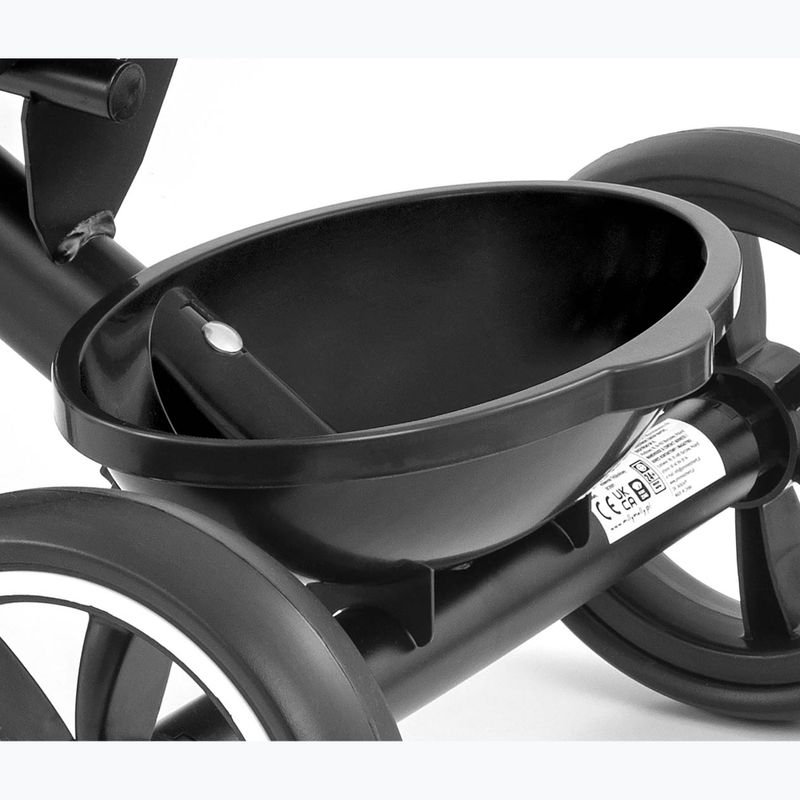 Bicicletta senza pedali a tre ruote Milly Mally Bobby black 7