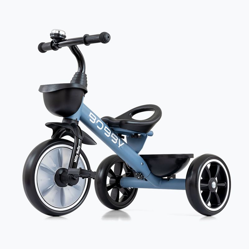 Bicicletta senza pedali a tre ruote Milly Mally Bobby denim