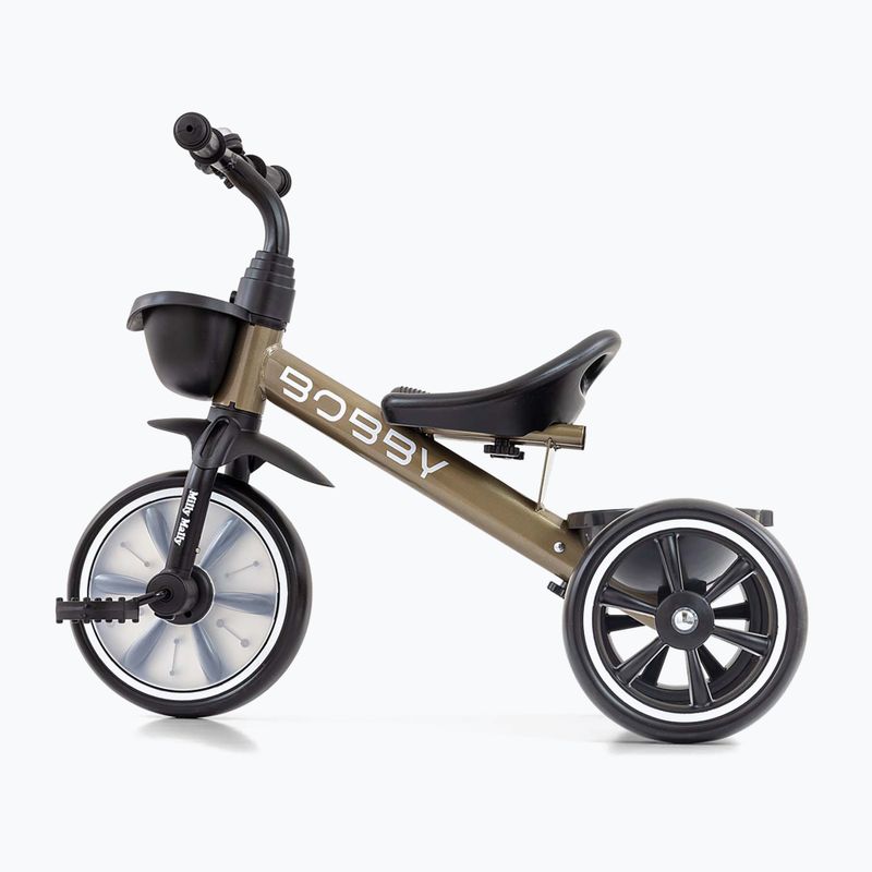 Bicicletta senza pedali a tre ruote Milly Mally Bobby golden 3