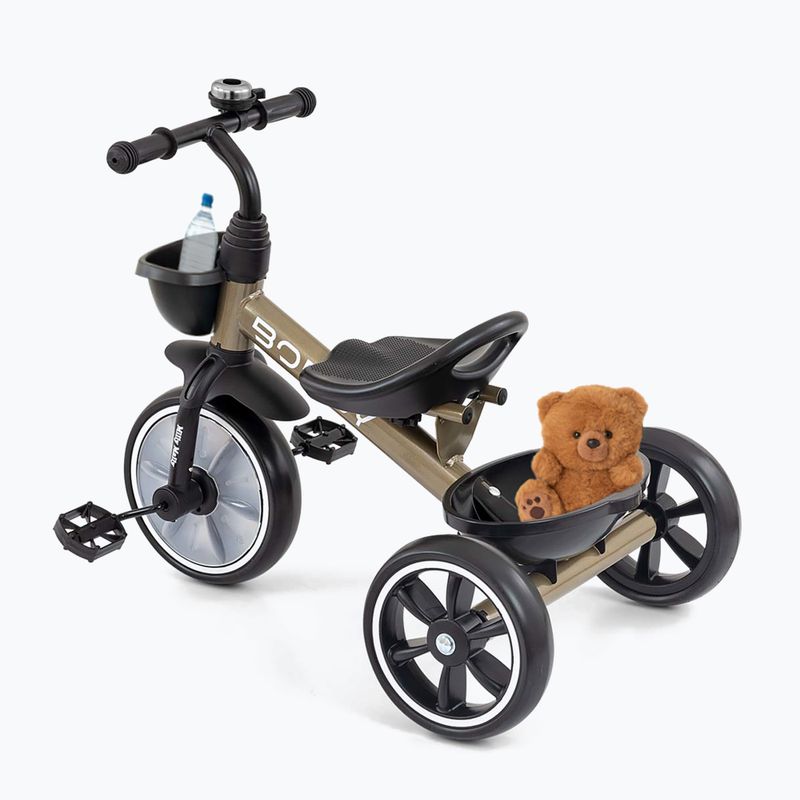Bicicletta senza pedali a tre ruote Milly Mally Bobby golden 5