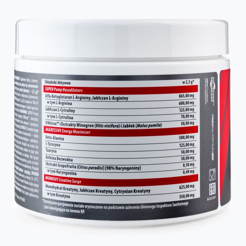 Trec pre-allenamento S.A.W. Powder Cherry Grapefruit 200 g 2