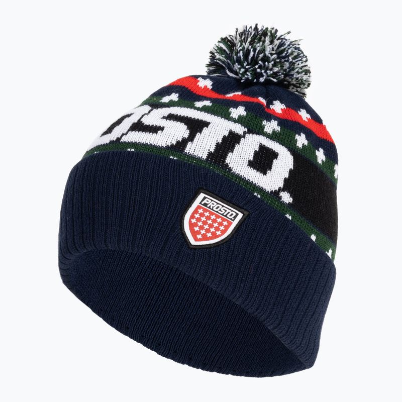 Berretto invernale da uomo PROSTO Bakal navy 3