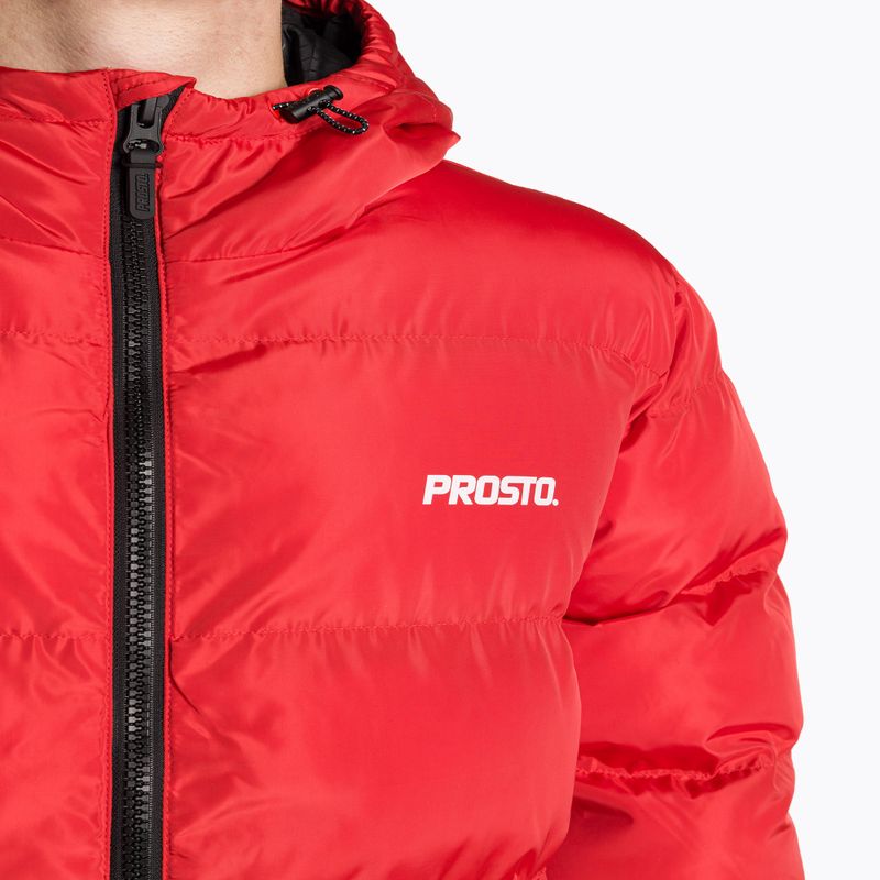 PROSTO giacca invernale da uomo Winter Adament rosso 3