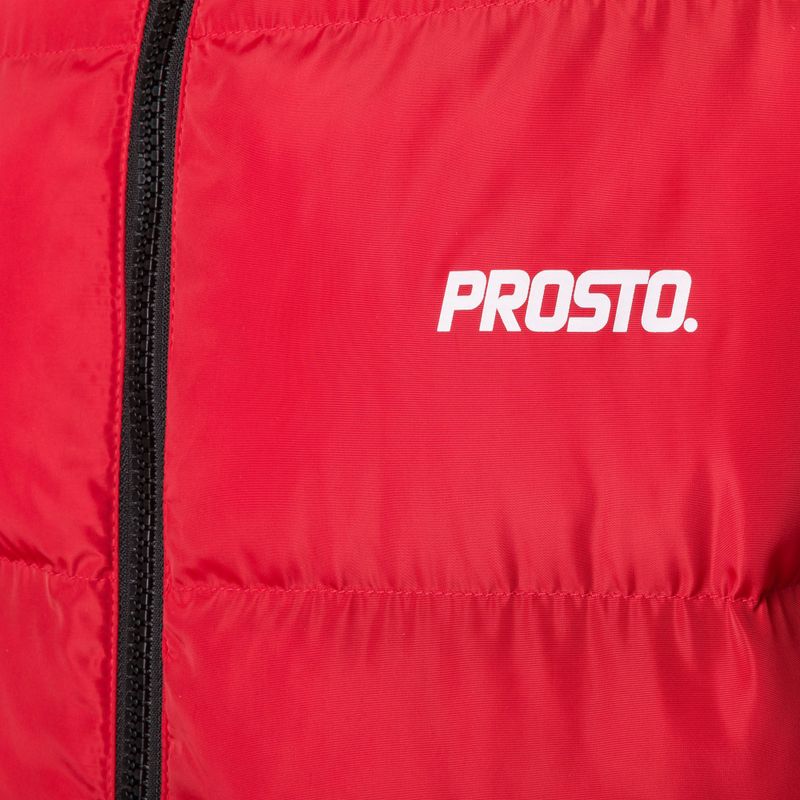 PROSTO giacca invernale da uomo Winter Adament rosso 8