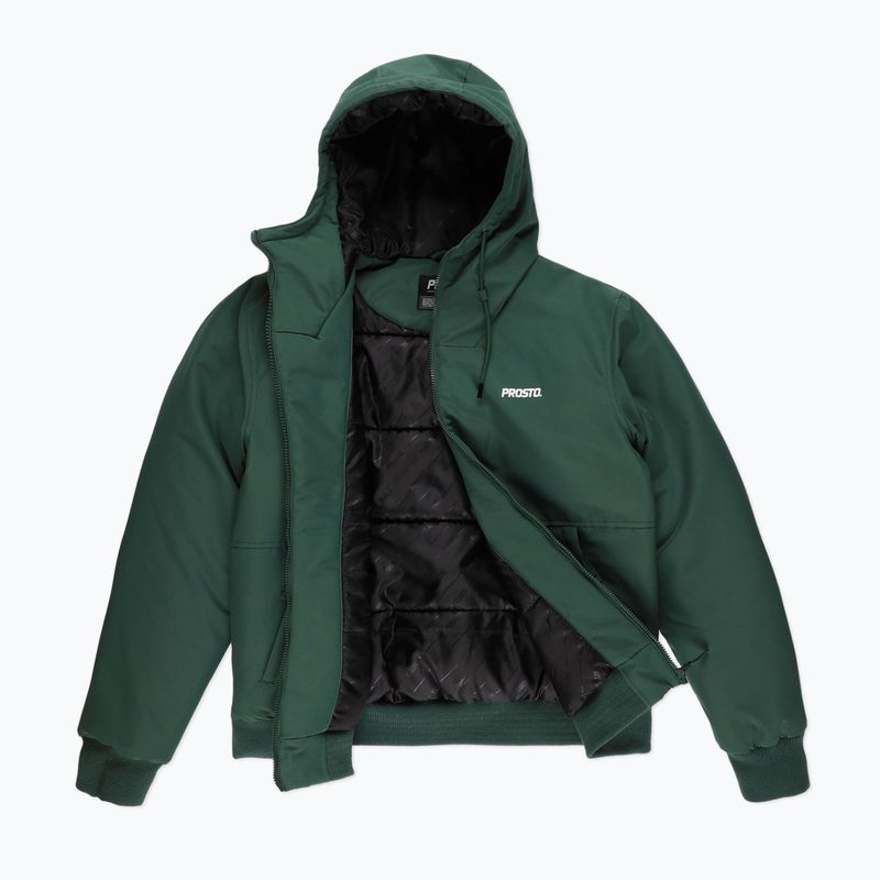 Giacca invernale da uomo PROSTO Bomber verde 2