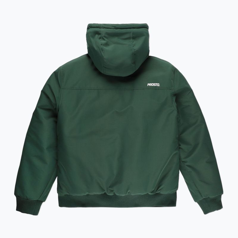 Giacca invernale da uomo PROSTO Bomber verde 3