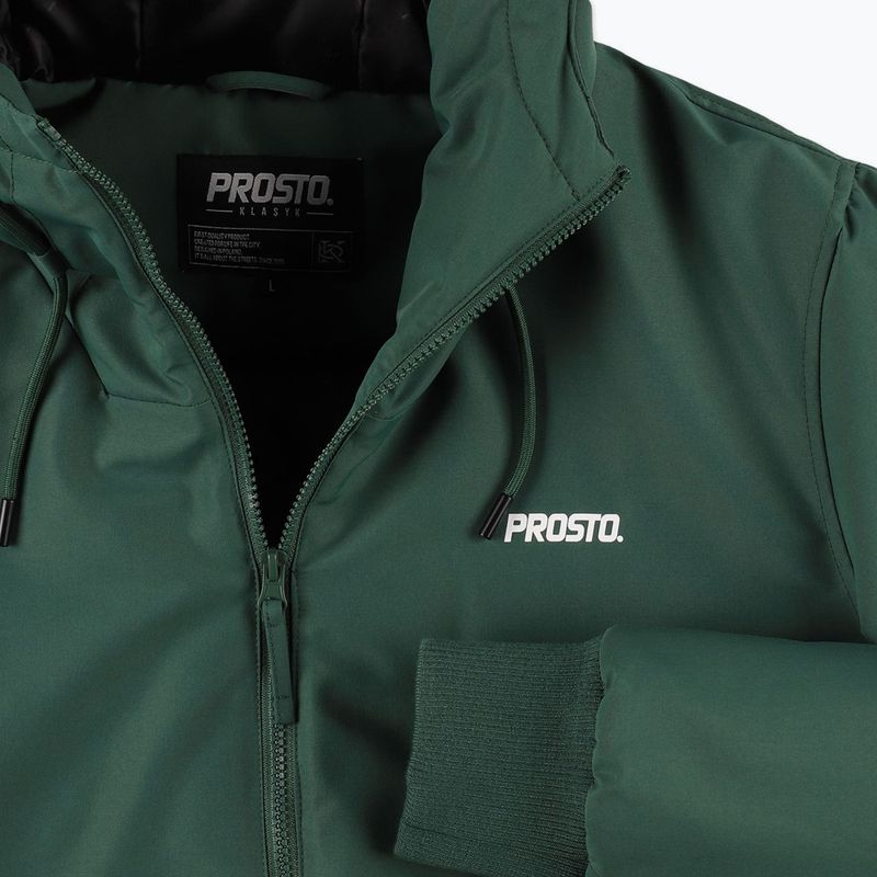 Giacca invernale da uomo PROSTO Bomber verde 4
