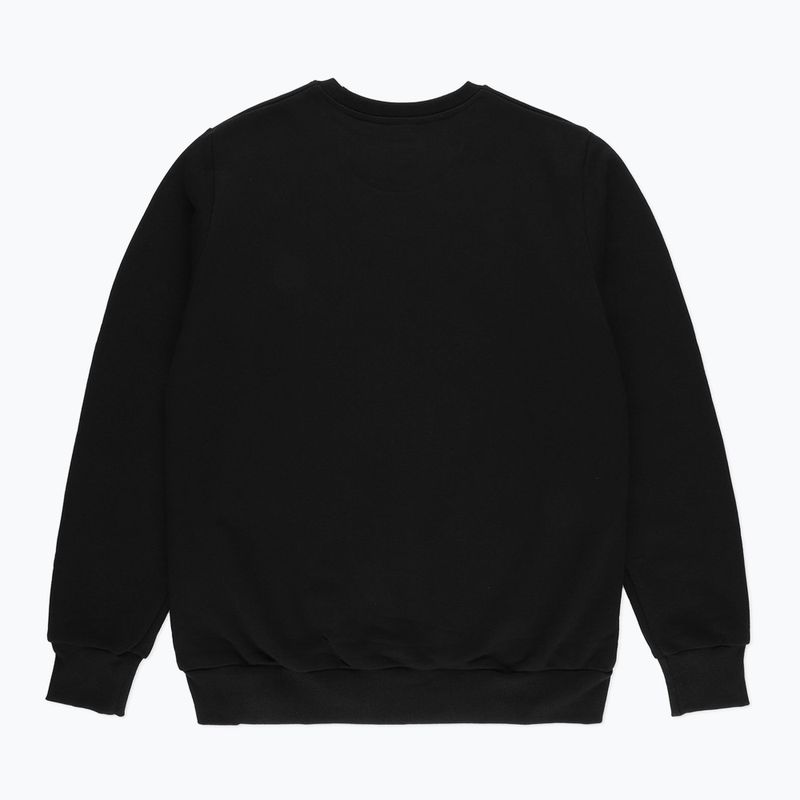 Felpa PROSTO Logo uomo nero 2
