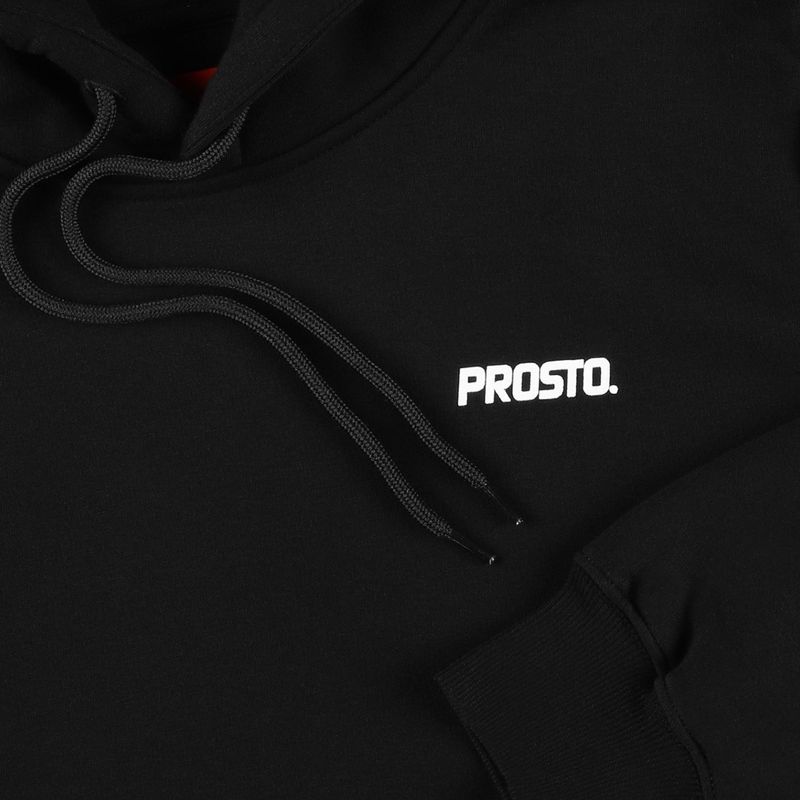 Felpa PROSTO da uomo Just black 3
