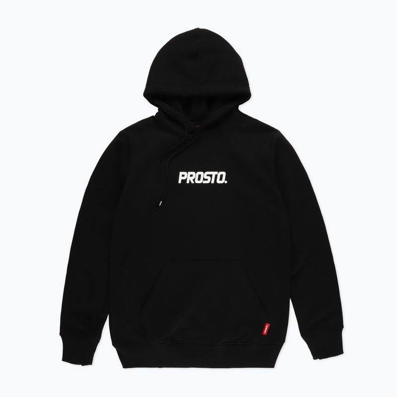 PROSTO felpa da uomo Doit nero