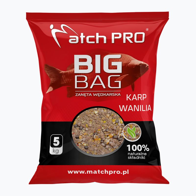 Pesca con esche artificiali MatchPro Big Bag Karp Vanilla 5 kg