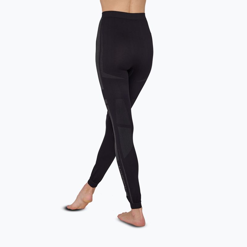 Pantaloni termici da donna Brubeck Dry black/graphite 2