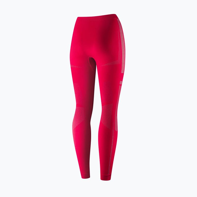 Pantaloni termici da donna Brubeck Dry raspberry/gray 4