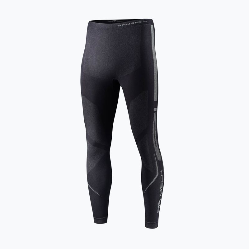 Pantaloni termici da uomo Brubeck Dry black/graphite 3