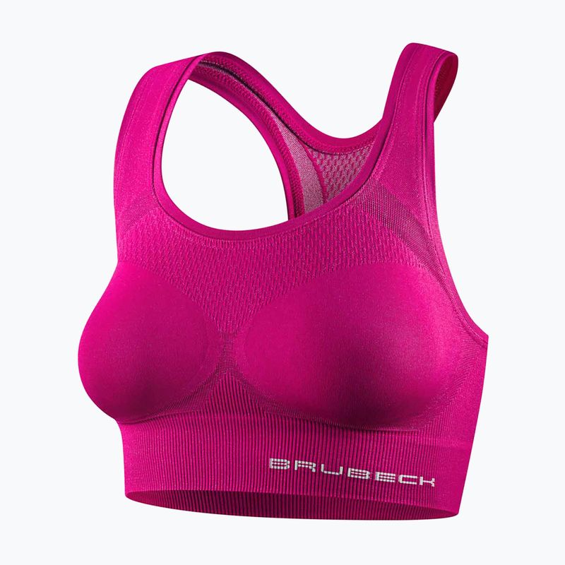 Reggiseno termico Brubeck Gym Crop fuchsia 3
