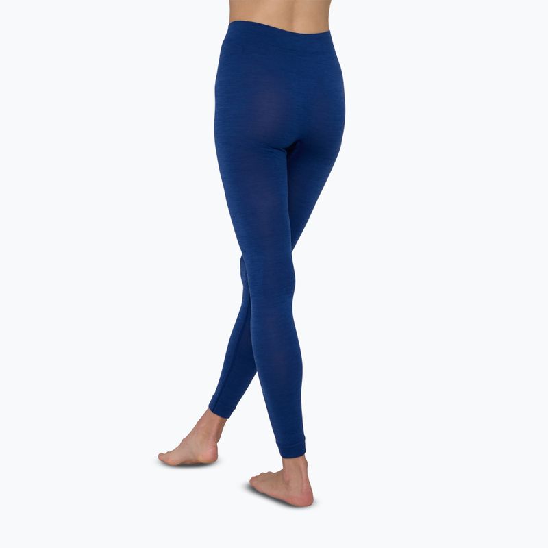 Pantaloni termici da donna Brubeck Active Merino blue 2
