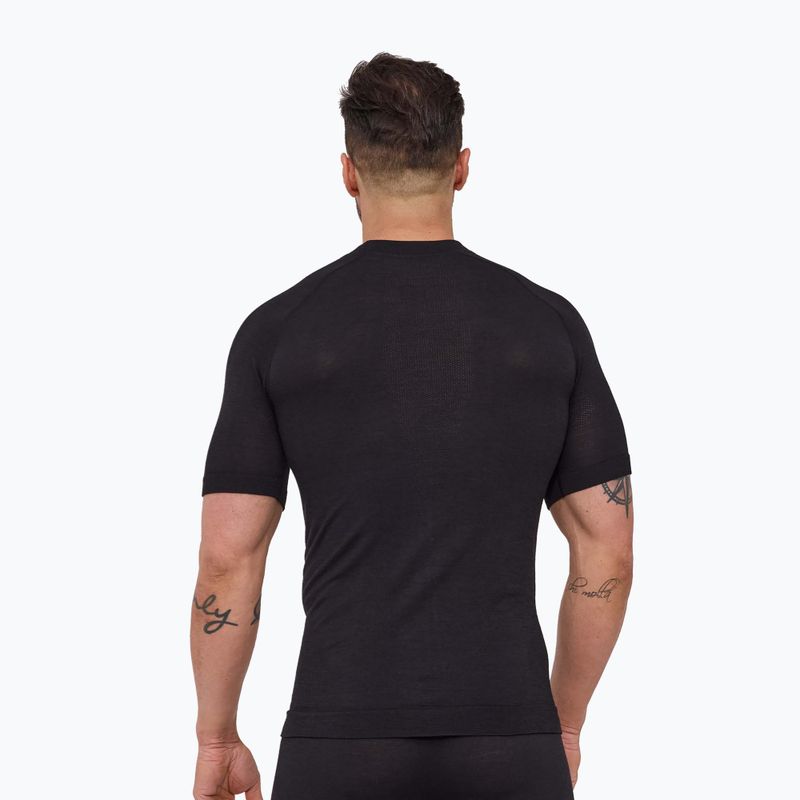 Maglia termica da uomo Brubeck Active Merino black 2