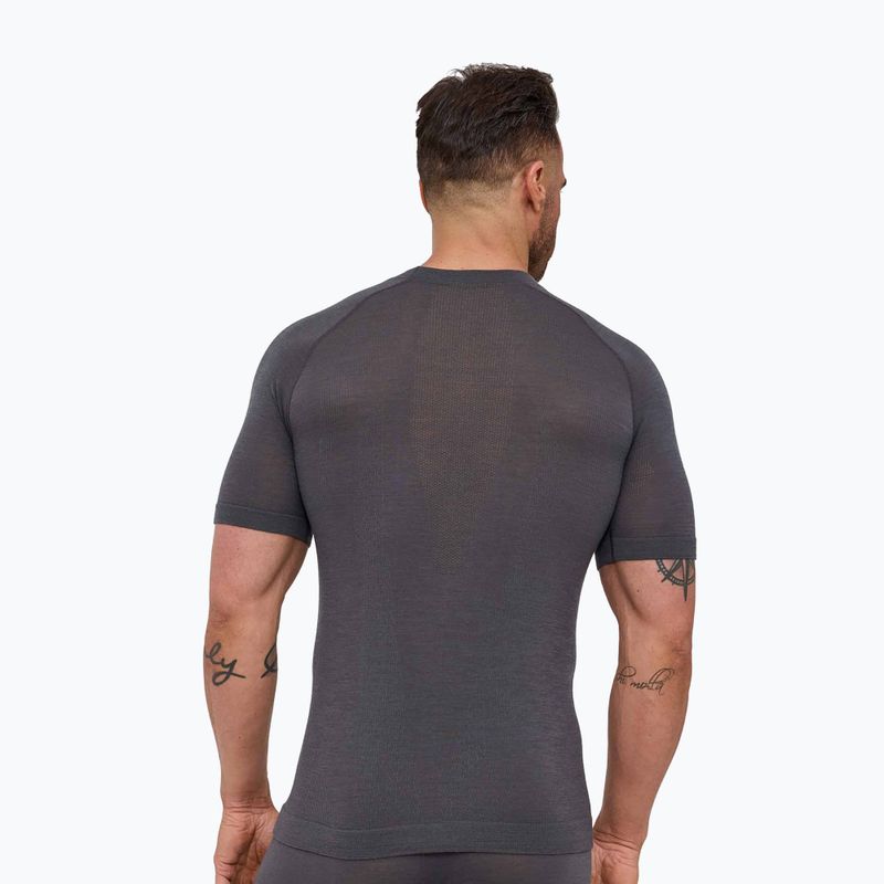 Maglia termica da uomo Brubeck Active Merino graphite 2