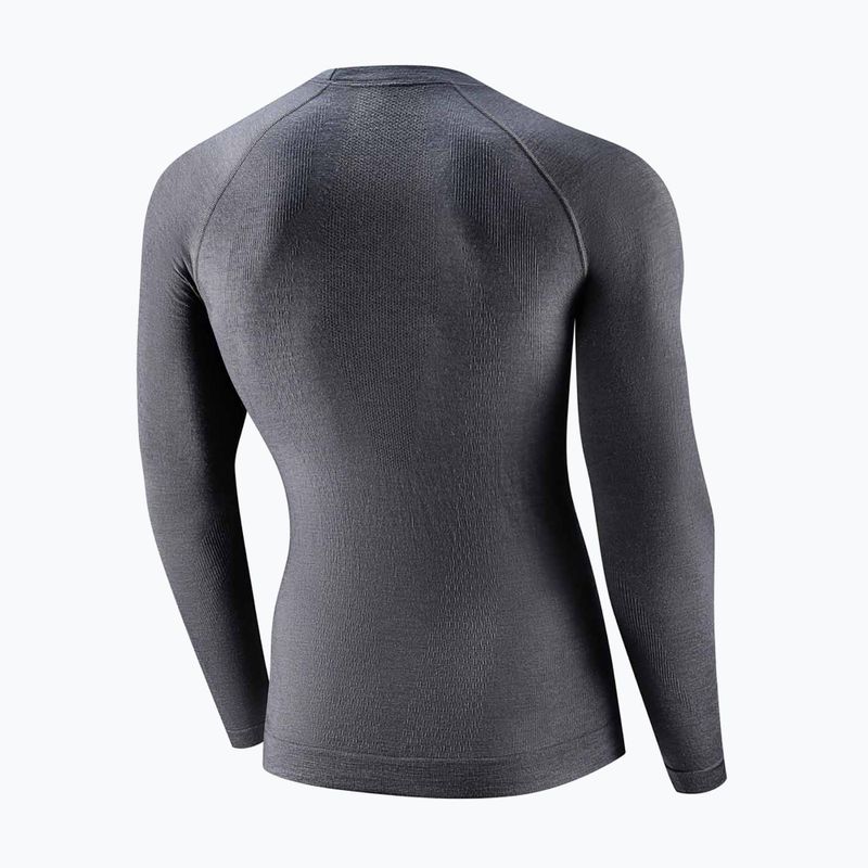 Felpa termica uomo Brubeck Active Merino graphite 4
