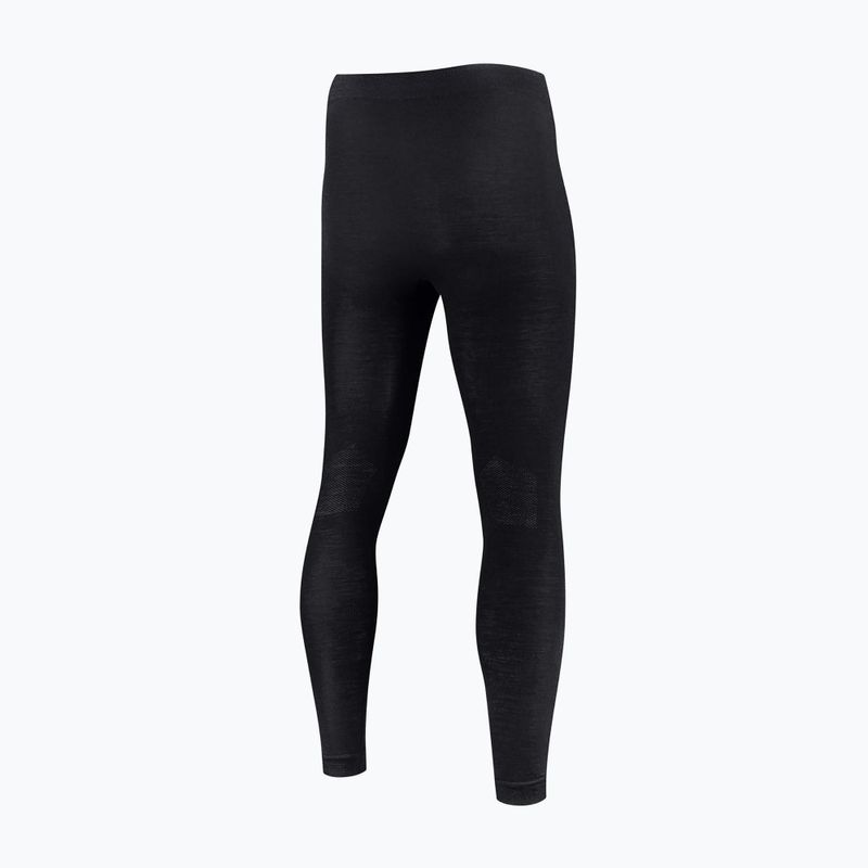 Pantaloni termici da uomo Brubeck Active Merino black 4