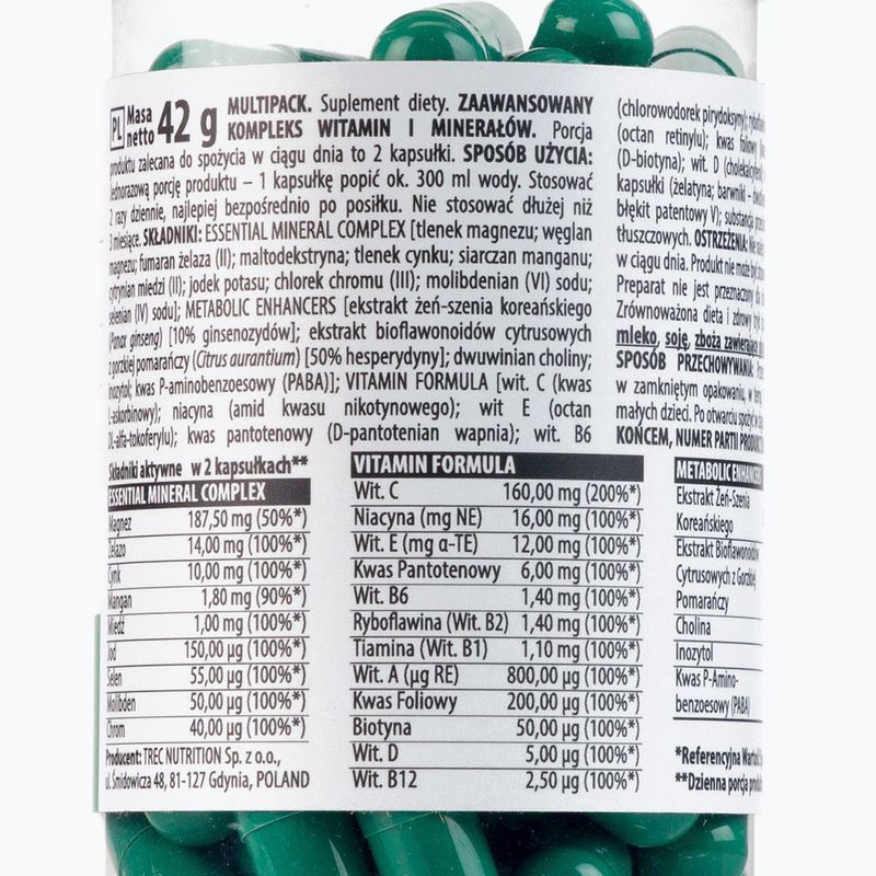 Trec Multi Pack Vitamine 60 capsule 2