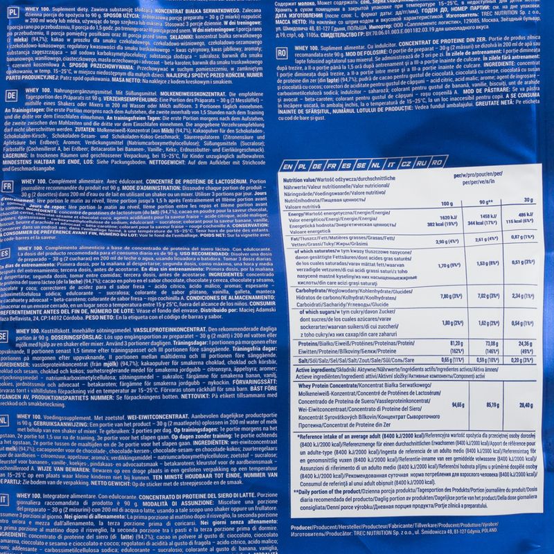 Siero di latte Trec 100 Biscotti 2000 g 2