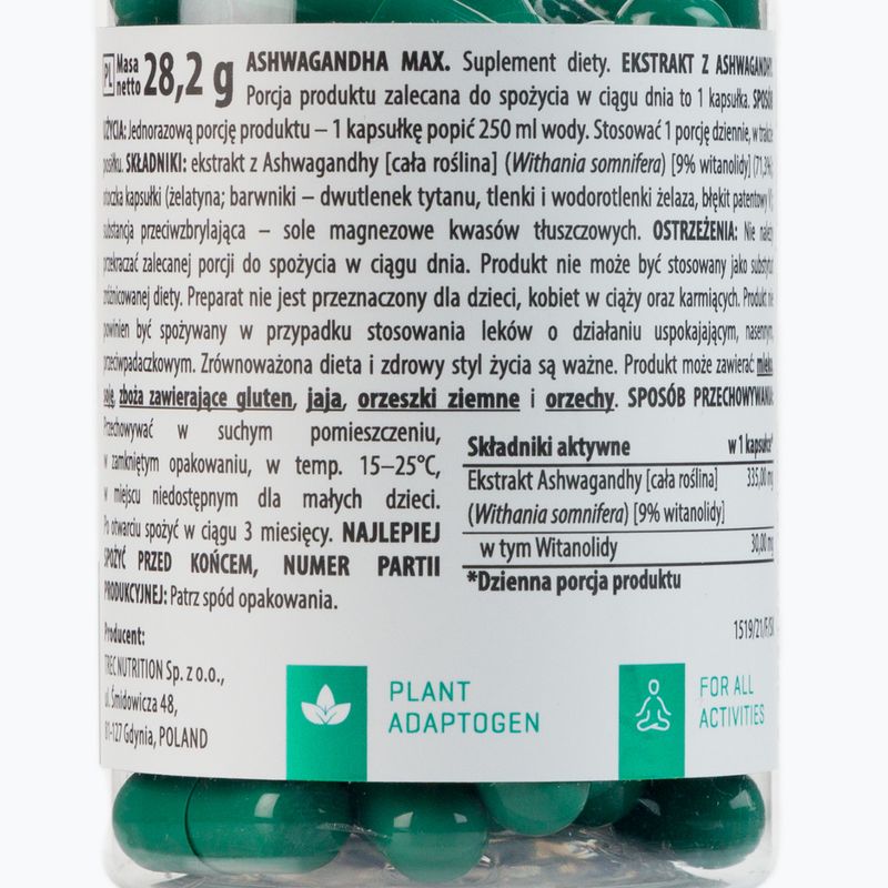 Ashwagandha Trec Max 60 capsule 2
