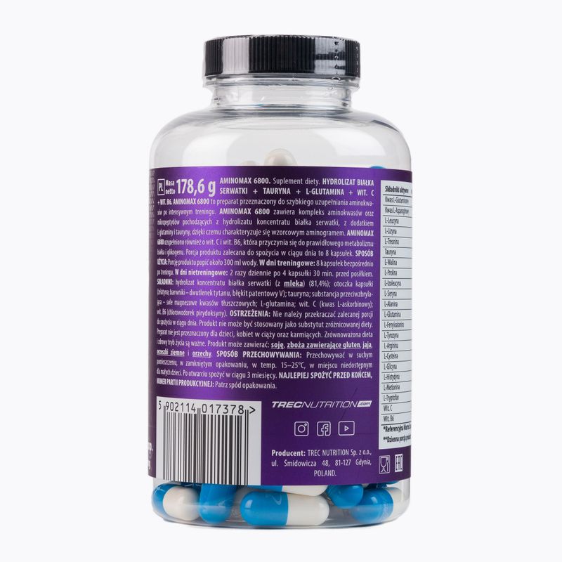 Aminoacidi Trec Amino Max 6800 160 capsule 2