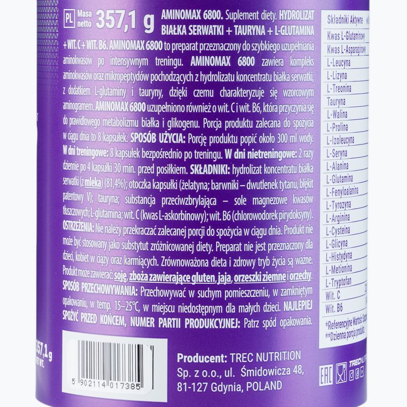 Aminoacidi Trec Amino Max 6800 320 capsule 2