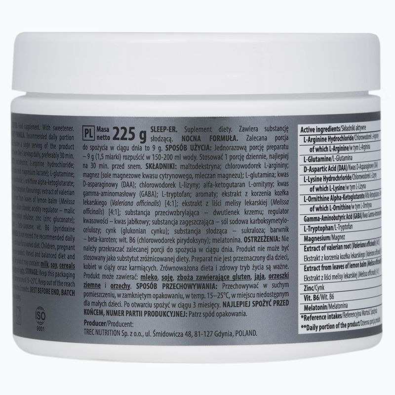 Integratore Trec Sleep-ER Orange Tropic 225 g 3