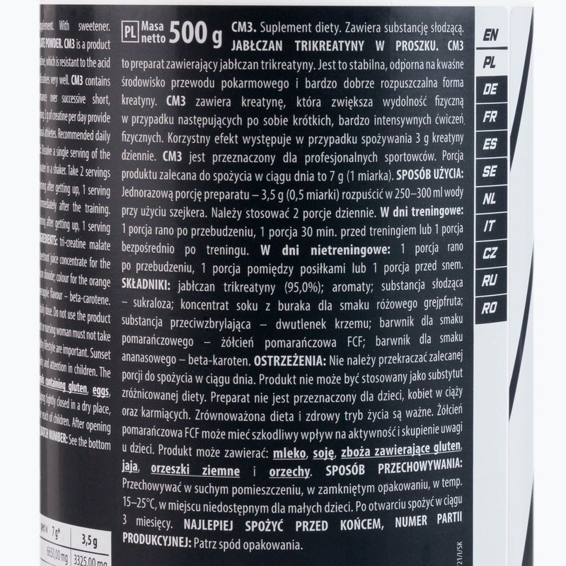 Creatina Trec CM3 Polvere Arancione 500 g 2