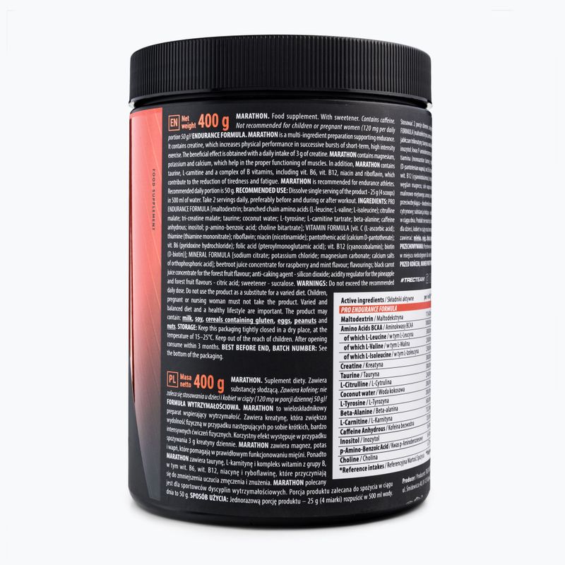 Trec Endu Marathon Pre-allenamento Menta Lampone 400 g 2