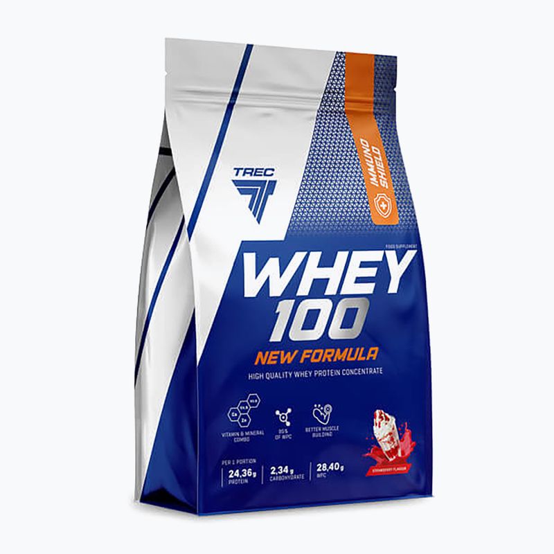 Siero di latte Trec 100 Nuova Formula Fragola 700 g