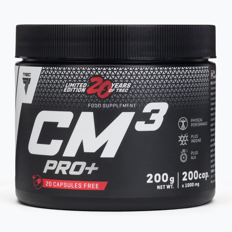 Creatina Trec CM3 Pro + 200 capsule