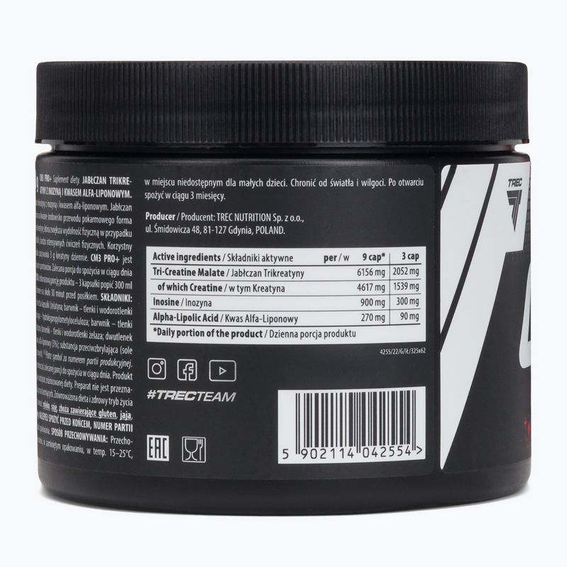 Creatina Trec CM3 Pro + 200 capsule 3