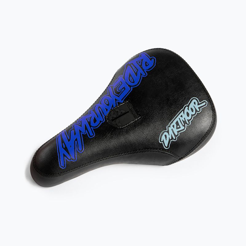 Sella per bicicletta Dartmoor Fatty Pivotal nero-blu DART-A15662 7