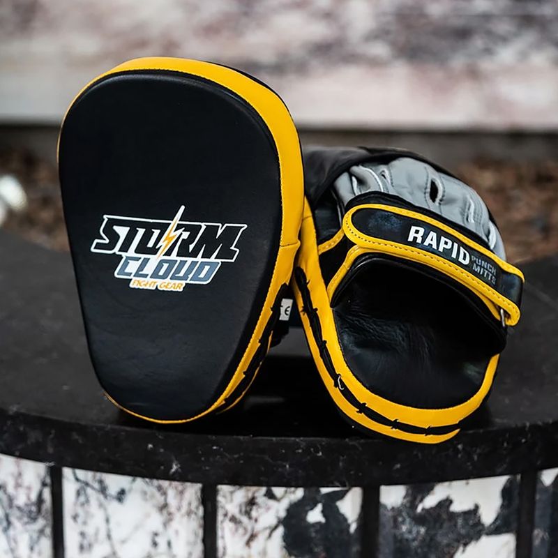 Paratine da allenamento per allenatori StormCloud Rapid black/yelow 7