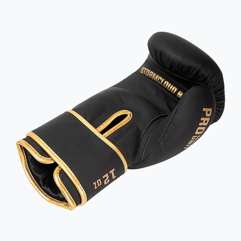 Guantoni da boxe StormCloud Boxing Pro black/gold 7