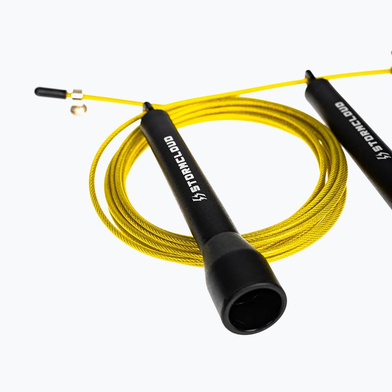Corda per saltare StormCloud SPEED Beginner lvl black/yelow 2