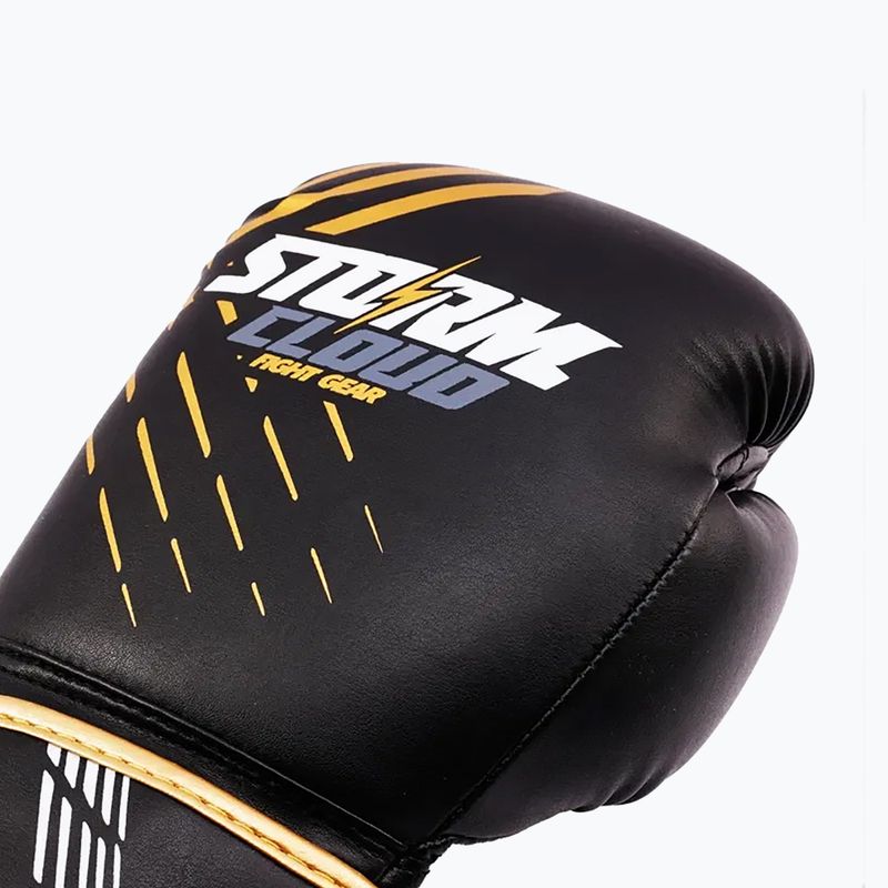 Guantoni da boxe StormCloud Lynx black/gold 4