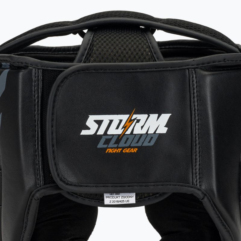 Casco da boxe StormCloud Lynx black/grey 5