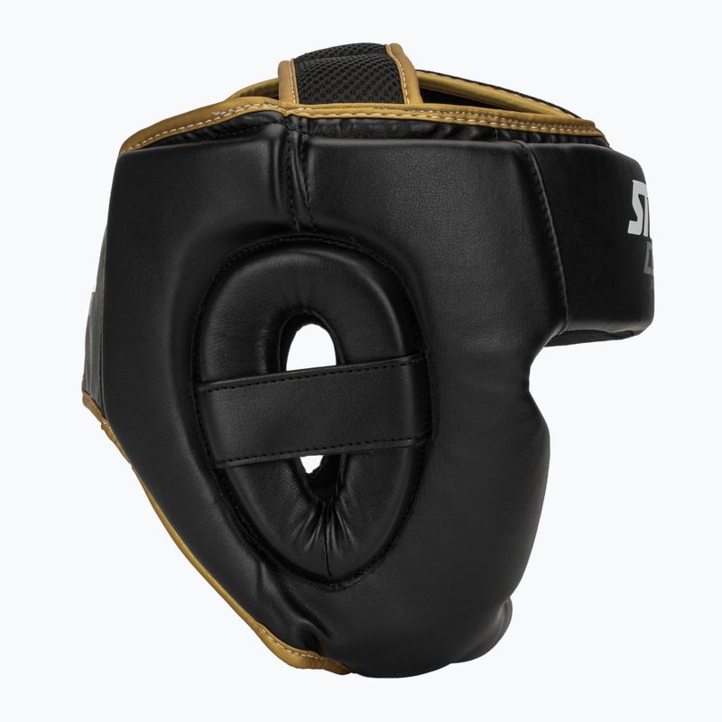 Casco da boxe StormCloud Lynx black/gold 2